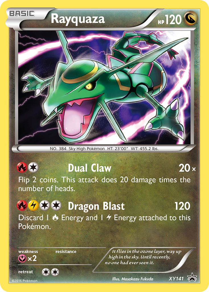 Rayquaza (XY141) [XY: Black Star Promos] | Good Games Cannington