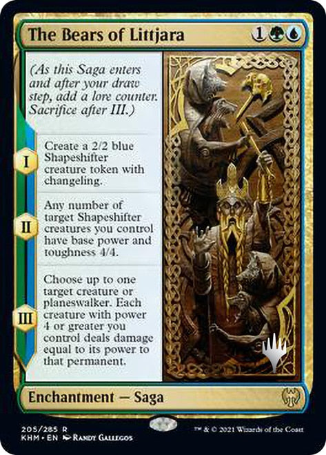 The Bears of Littjara (Promo Pack) [Kaldheim Promos] | Good Games Cannington