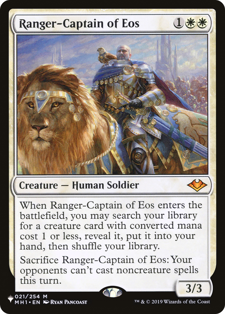 Ranger-Captain of Eos [The List] | Good Games Cannington