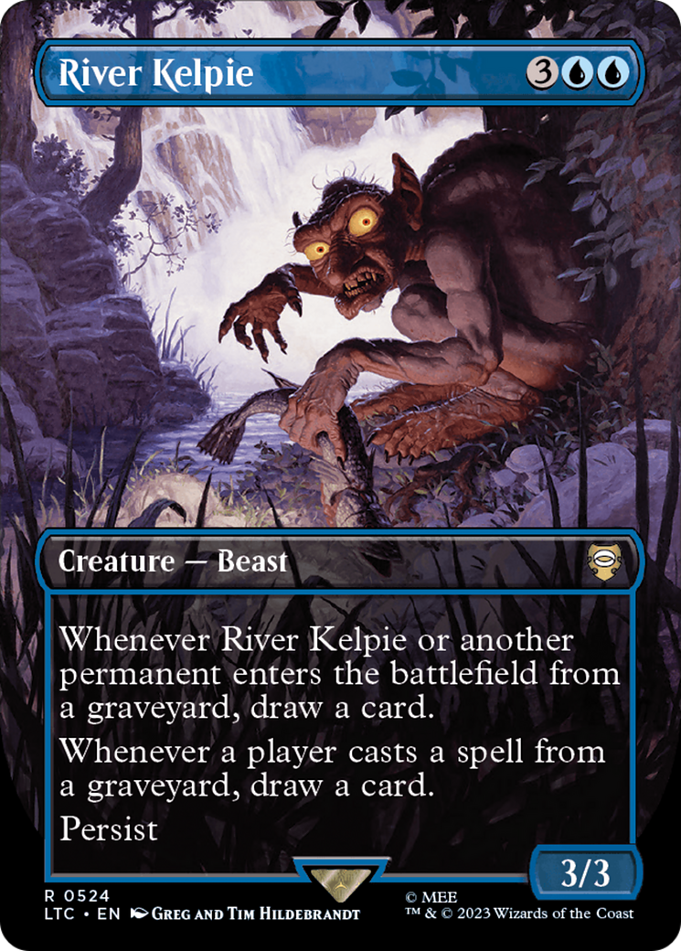 River Kelpie (Borderless) [The Lord of the Rings: Tales of Middle-Earth Commander] | Good Games Cannington