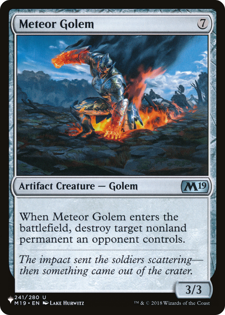 Meteor Golem [Secret Lair: From Cute to Brute] | Good Games Cannington