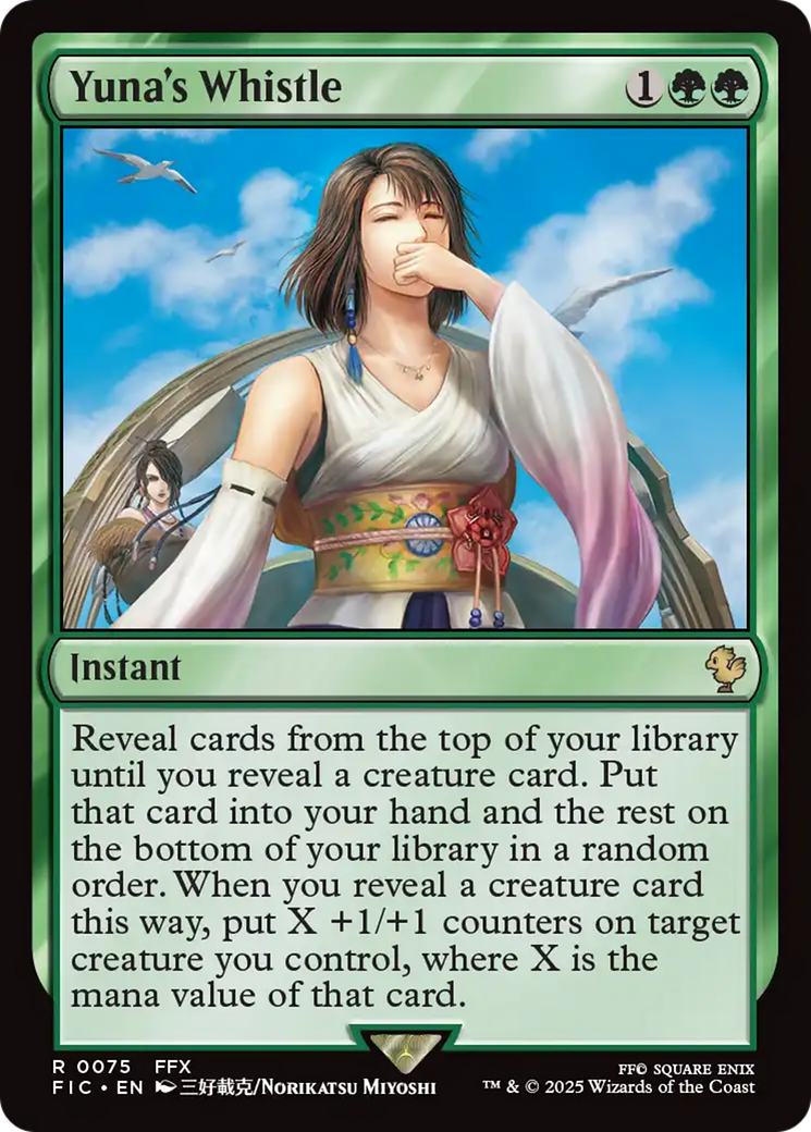 Yuna's Whistle [FINAL FANTASY Commander] | Good Games Cannington