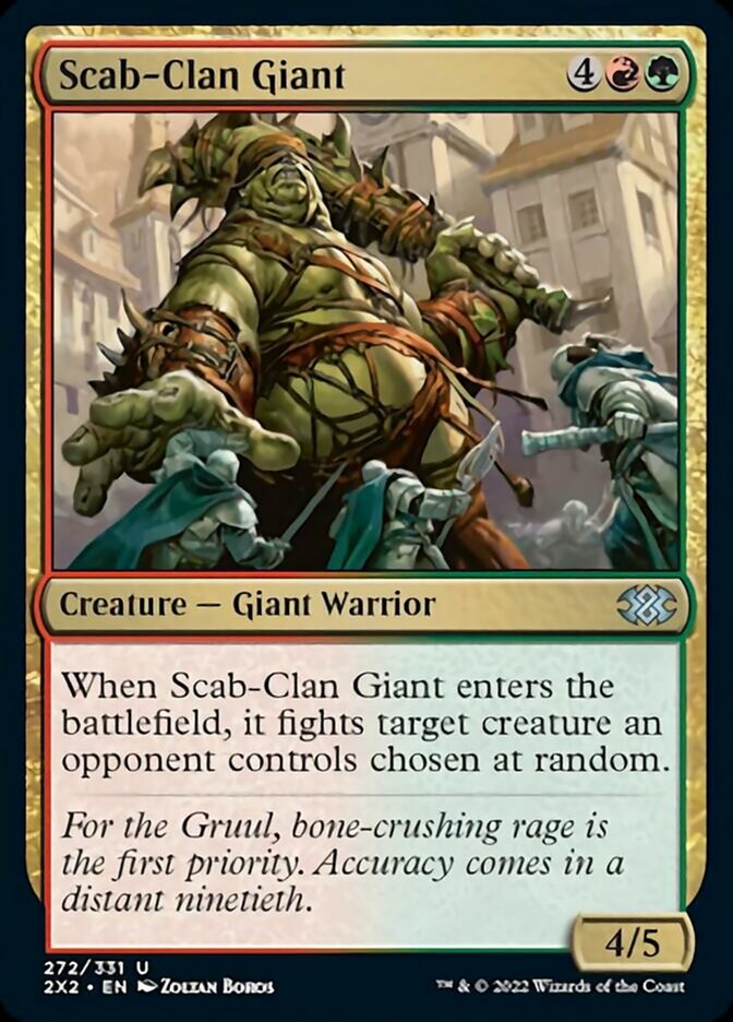 Scab-Clan Giant [Double Masters 2022] | Good Games Cannington