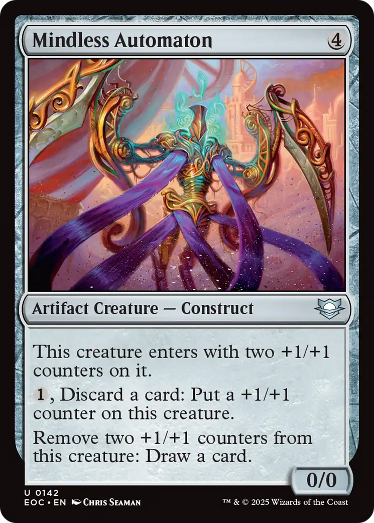 Mindless Automaton [Edge of Eternities Commander] | Good Games Cannington