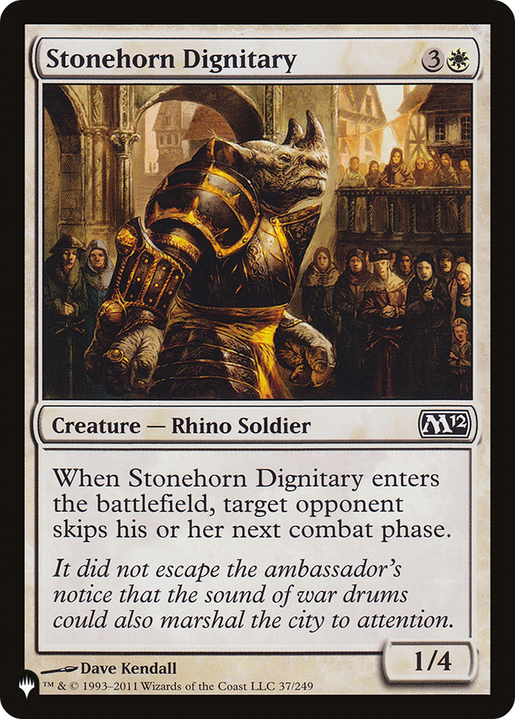 Stonehorn Dignitary [The List] | Good Games Cannington