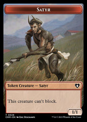 Eldrazi Scion // Satyr Double-Sided Token [Commander Masters Tokens] | Good Games Cannington
