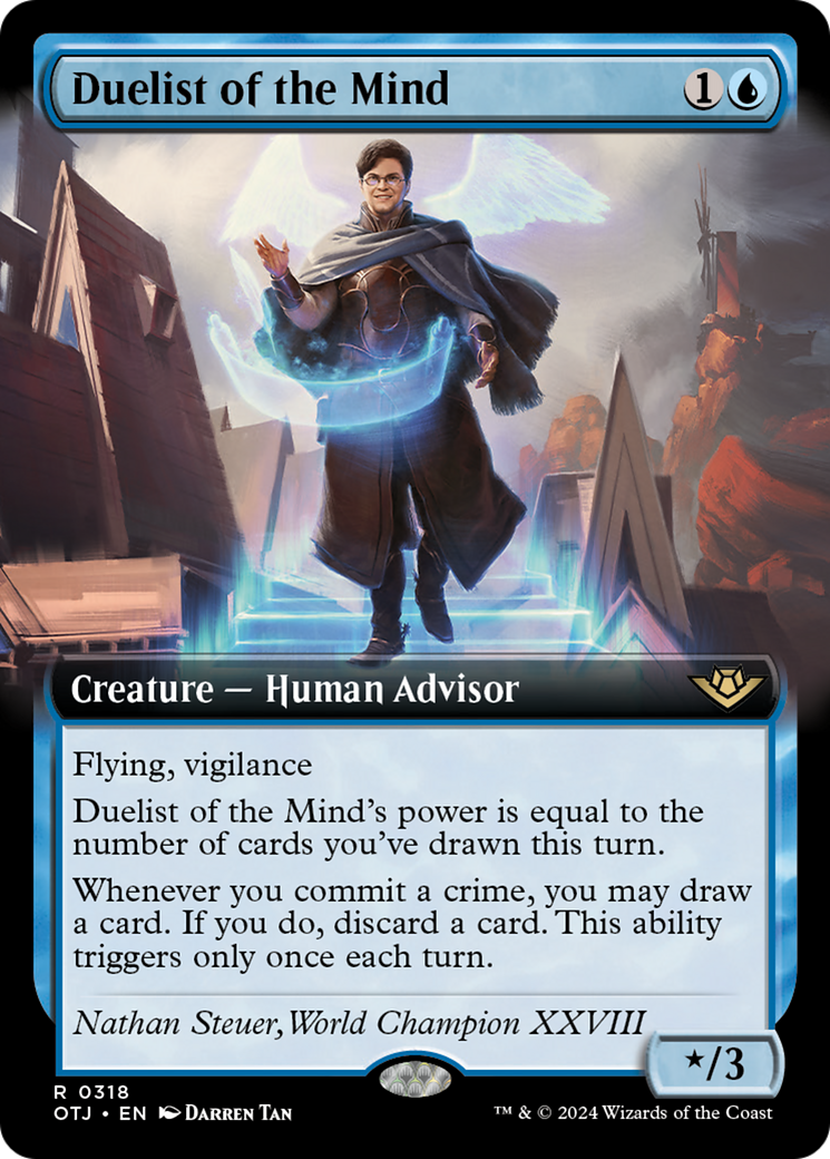 Duelist of the Mind (Extended Art) [Outlaws of Thunder Junction] | Good Games Cannington