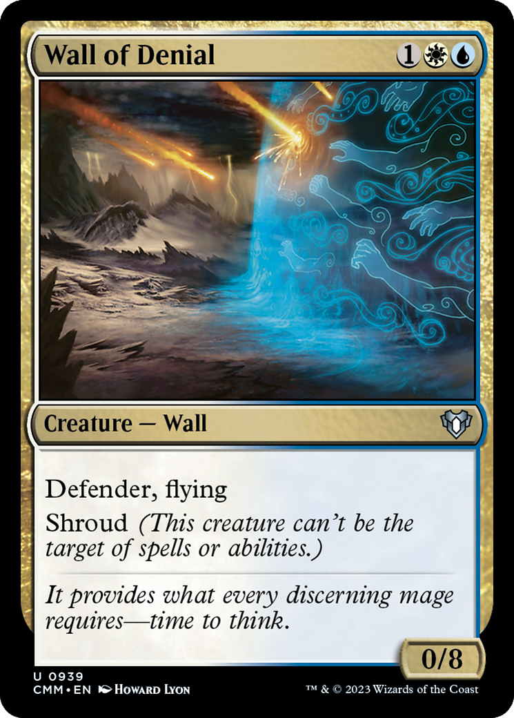 Wall of Denial [Commander Masters] | Good Games Cannington