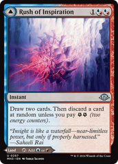 Rush of Inspiration // Crackling Falls [Modern Horizons 3] | Good Games Cannington