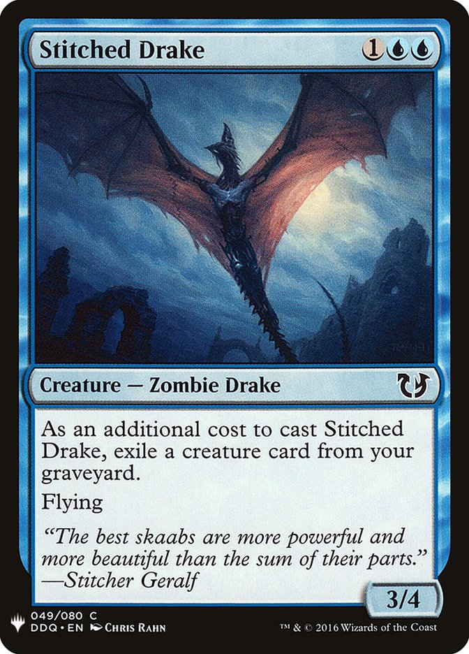 Stitched Drake [Mystery Booster] | Good Games Cannington