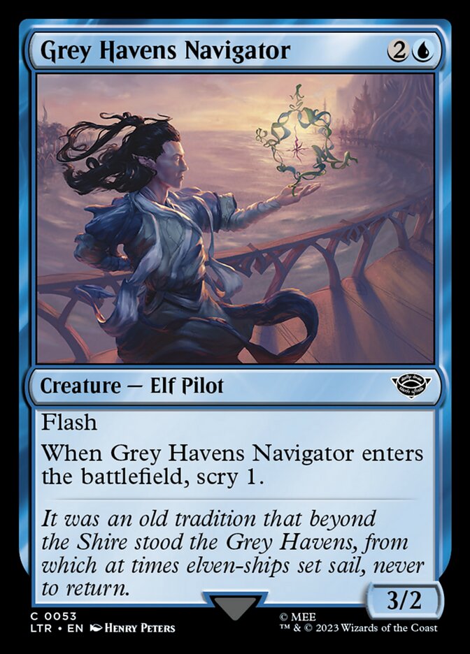 Grey Havens Navigator 53/281 (Universes Beyond: The Lord of the Rings: Tales of Middle-earth)  - Foil | Good Games Cannington