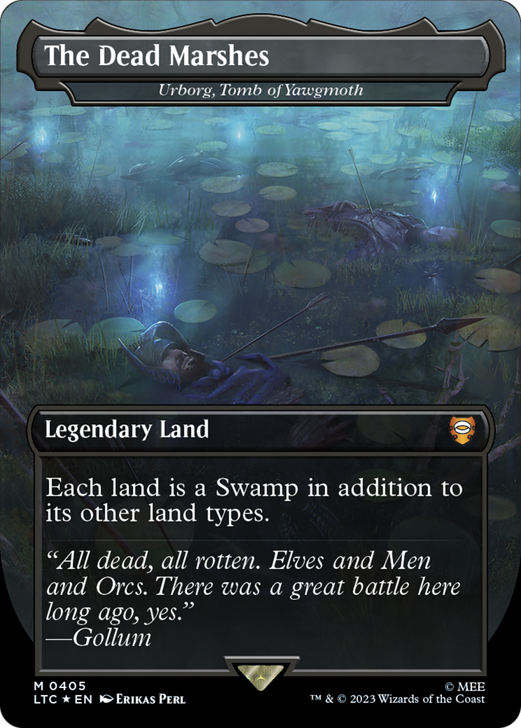 The Dead Marshes - Urborg, Tomb of Yawgmoth (Surge Foil Realms and Relics) [The Lord of the Rings: Tales of Middle-Earth Commander] | Good Games Cannington