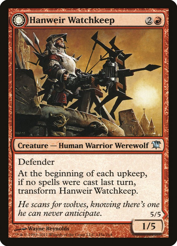 Hanweir Watchkeep // Bane of Hanweir [Innistrad] | Good Games Cannington