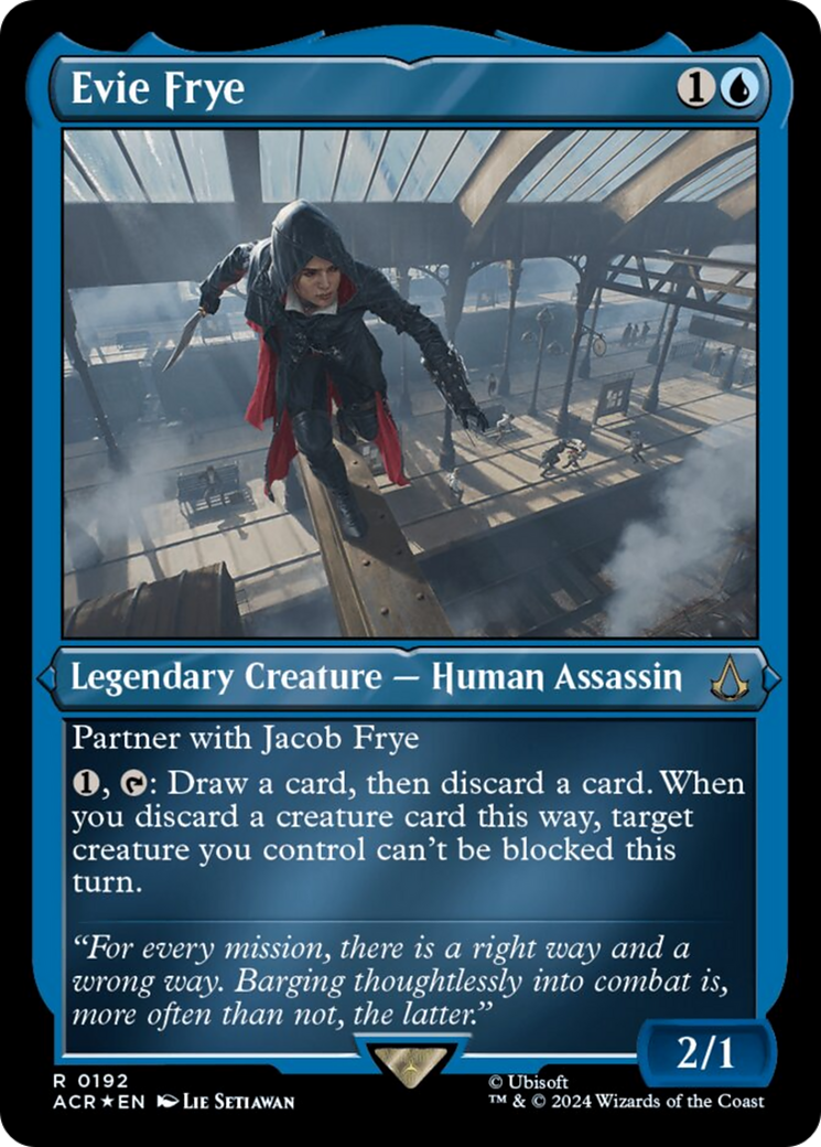 Evie Frye (Foil Etched) [Assassin's Creed] | Good Games Cannington