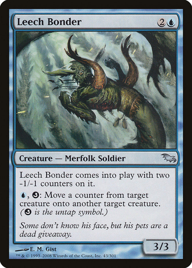 Leech Bonder 43/301 (Shadowmoor)  | Good Games Cannington