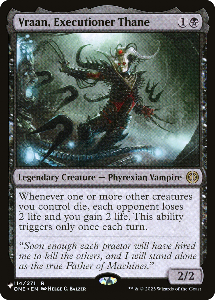 Vraan, Executioner Thane [The List] | Good Games Cannington