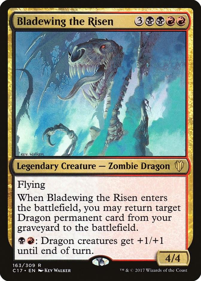 Bladewing the Risen 163 (Commander 2017)  | Good Games Cannington