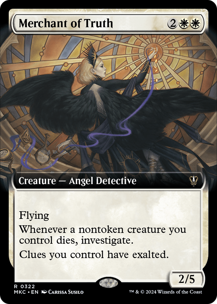 Merchant of Truth (Extended Art) [Murders at Karlov Manor Commander] | Good Games Cannington