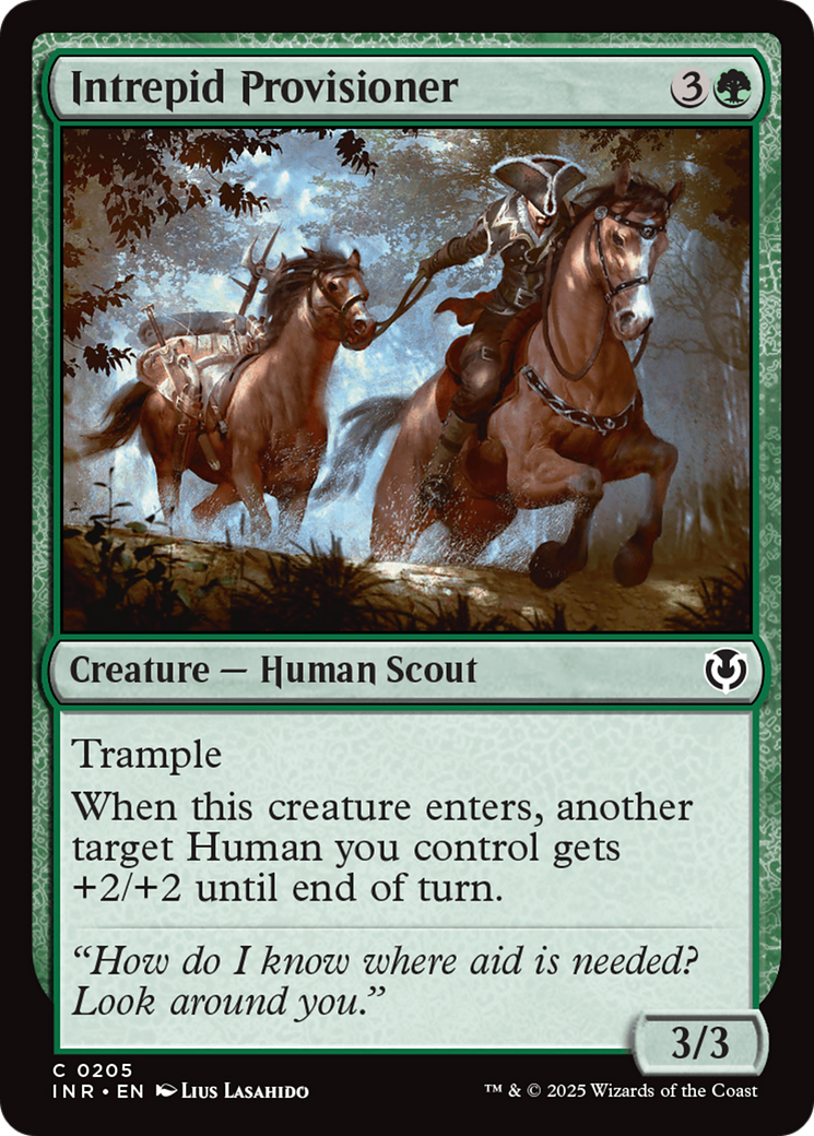 Intrepid Provisioner [Innistrad Remastered] | Good Games Cannington