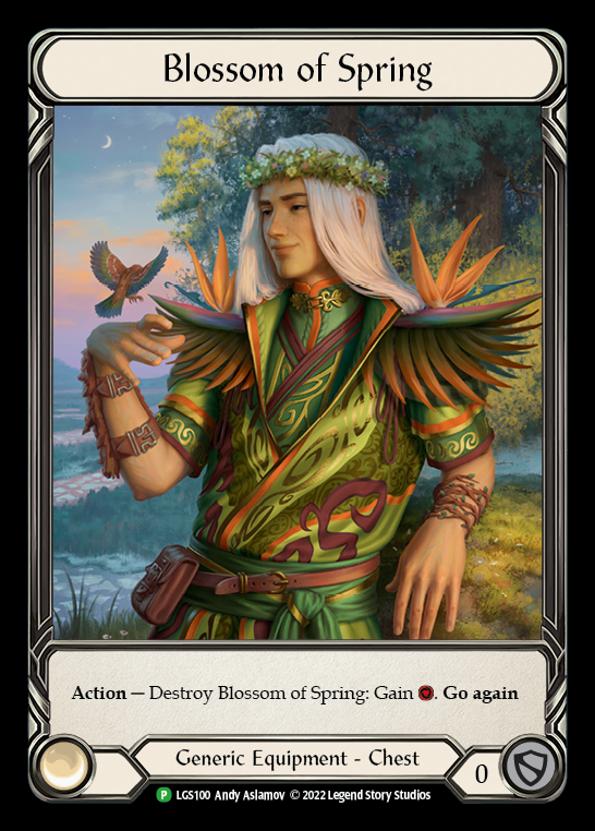Blossom of Spring [LGS100] (Promo)  Cold Foil | Good Games Cannington