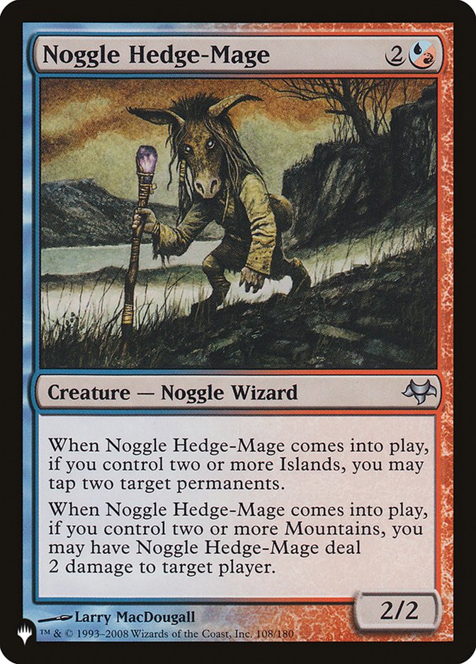 Noggle Hedge-Mage [The List] | Good Games Cannington