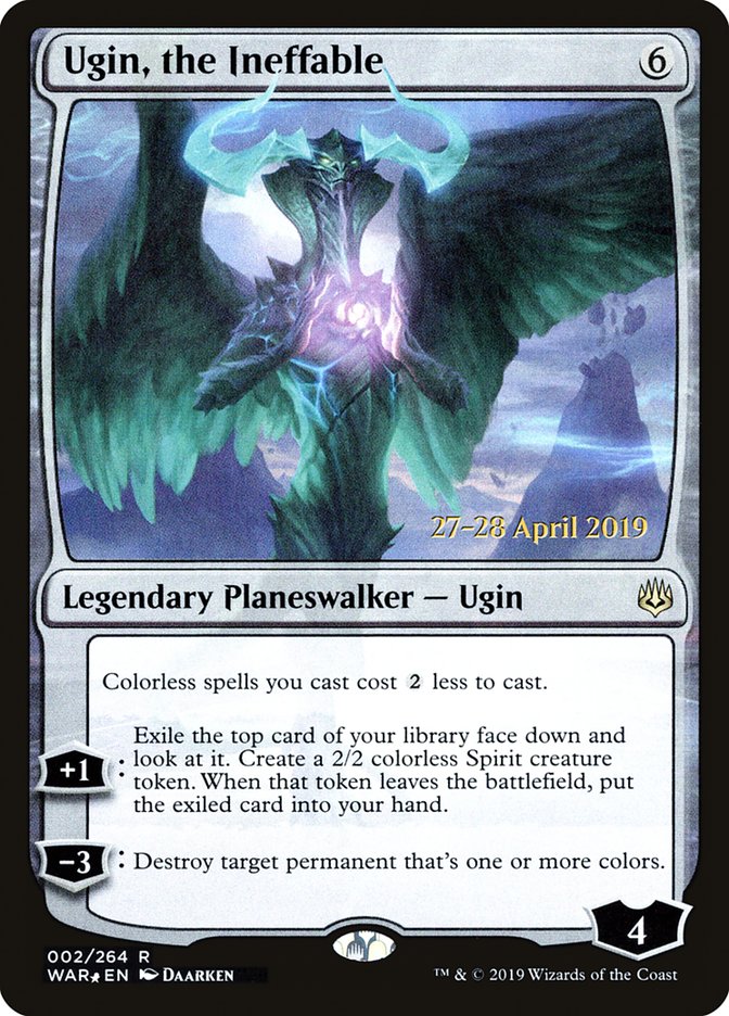Ugin, the Ineffable [War of the Spark Prerelease Promos] | Good Games Cannington