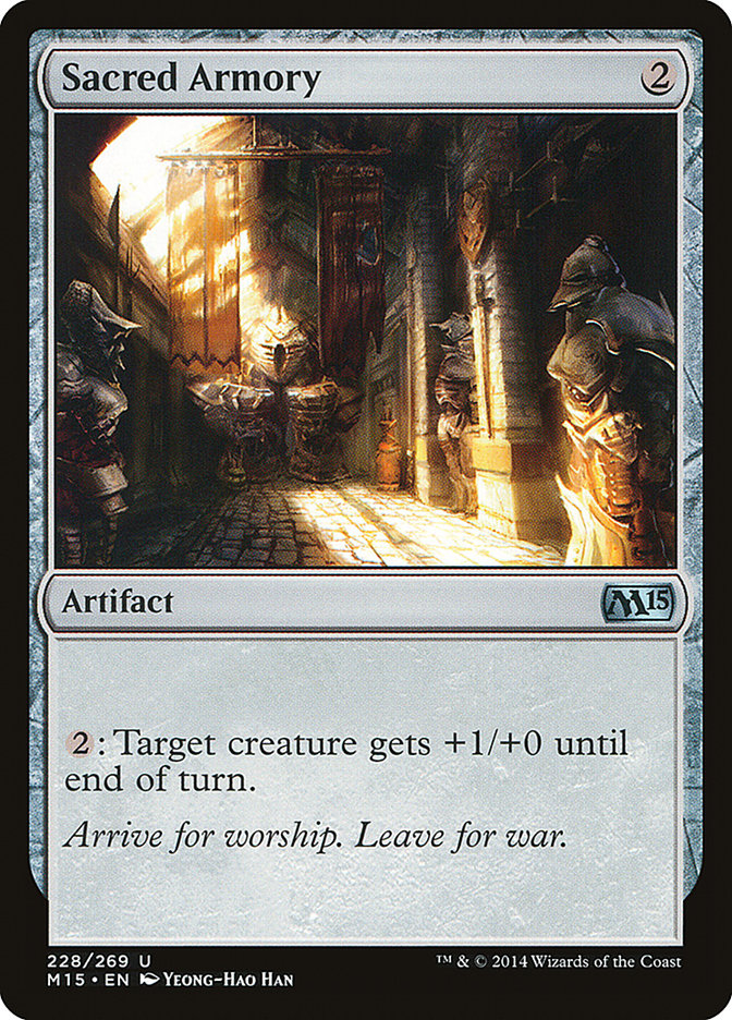Sacred Armory 228 (Magic 2015 (M15))  | Good Games Cannington