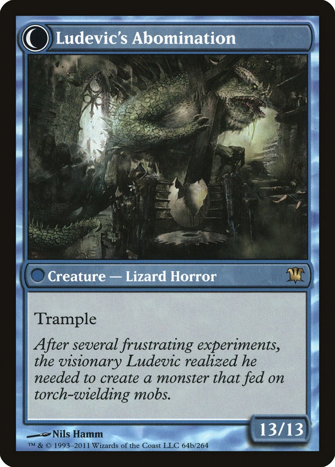 Ludevic's Test Subject // Ludevic's Abomination [Innistrad] | Good Games Cannington