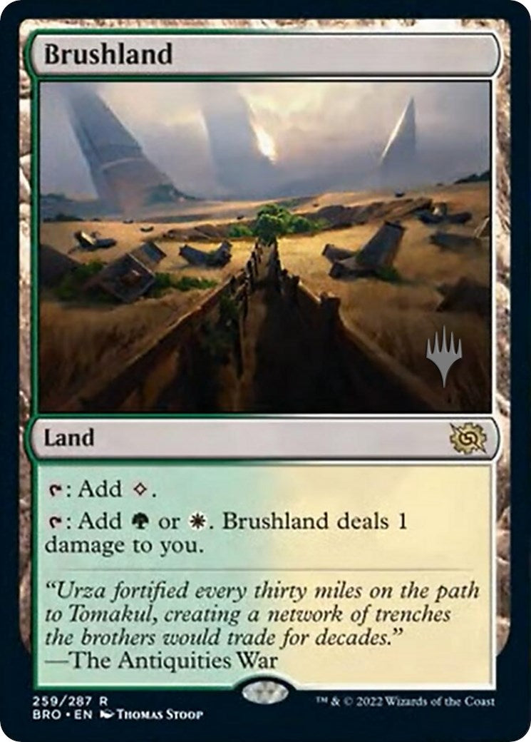 Brushland (Promo Pack) [The Brothers' War Promos] | Good Games Cannington