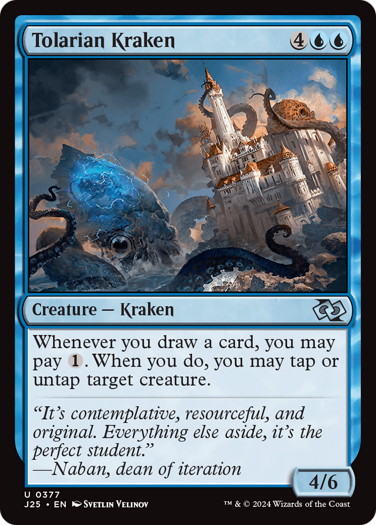 Tolarian Kraken [Foundations Jumpstart] | Good Games Cannington