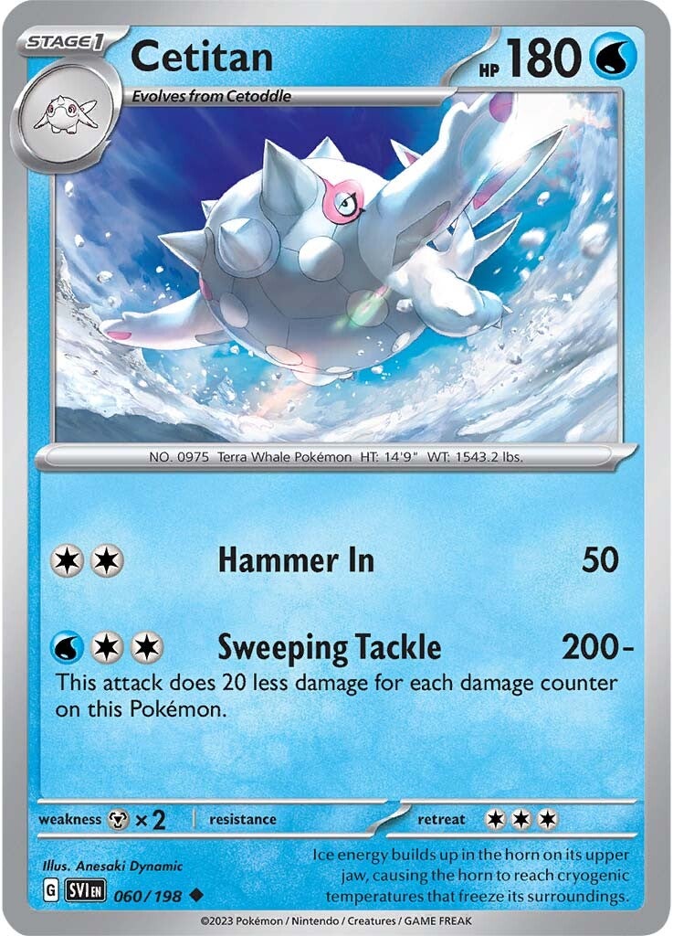 Cetitan (060/198) [Scarlet & Violet: Base Set] | Good Games Cannington