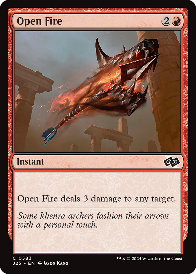 Open Fire [Foundations Jumpstart] | Good Games Cannington