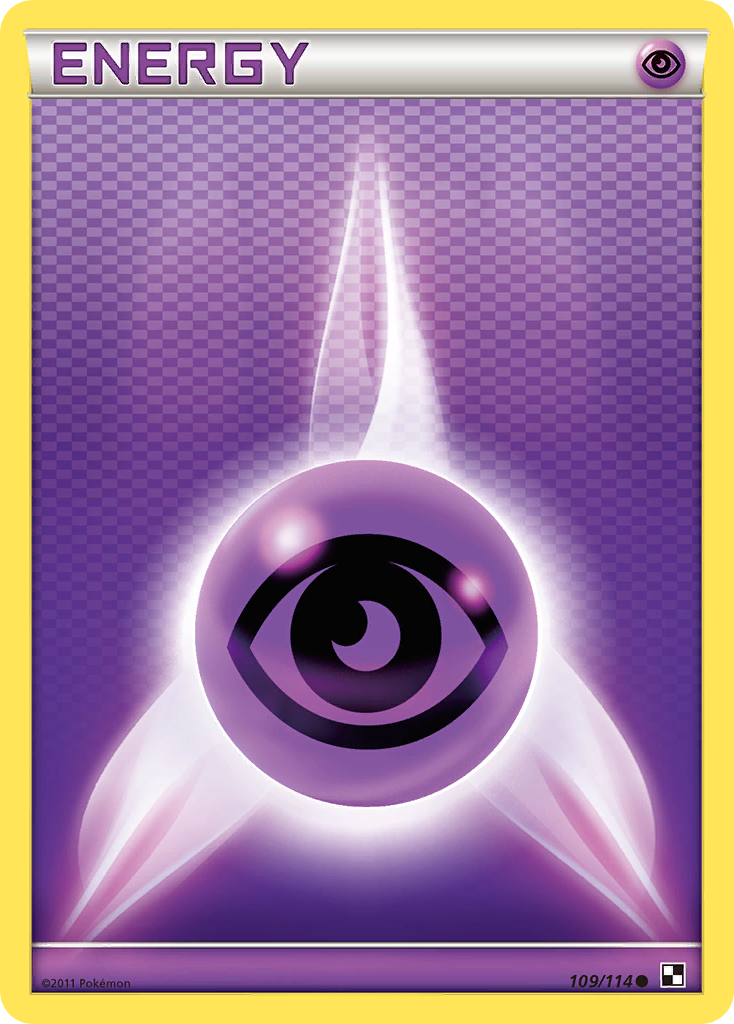 Psychic Energy (109/114) [Black & White: Base Set] | Good Games Cannington