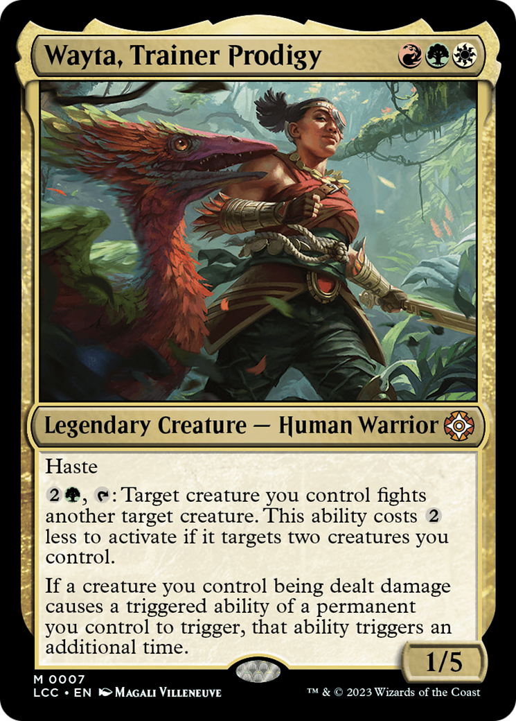 Wayta, Trainer Prodigy [The Lost Caverns of Ixalan Commander] | Good Games Cannington