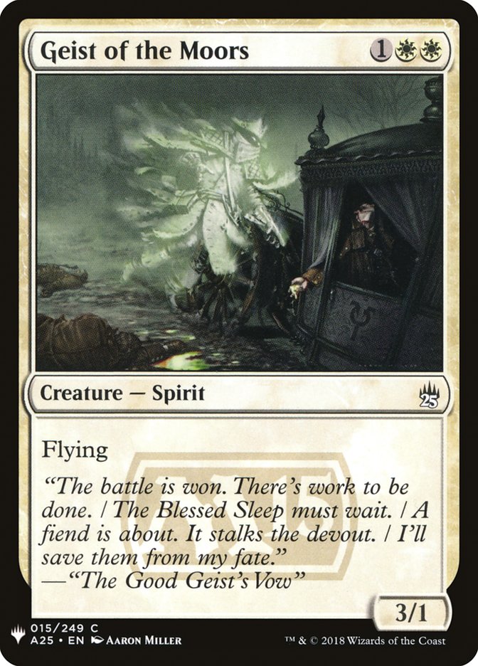 Geist of the Moors [Mystery Booster] | Good Games Cannington