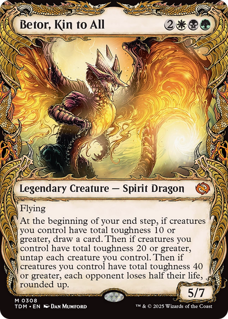 Betor, Kin to All (Showcase) [Tarkir: Dragonstorm] | Good Games Cannington