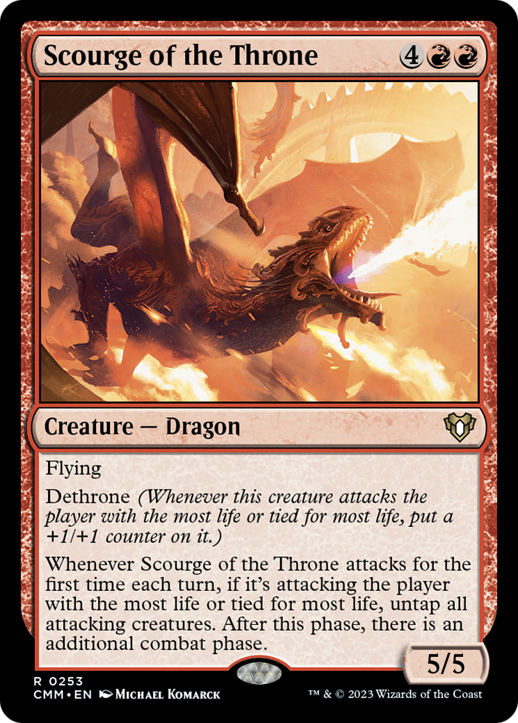 Scourge of the Throne [Commander Masters] | Good Games Cannington