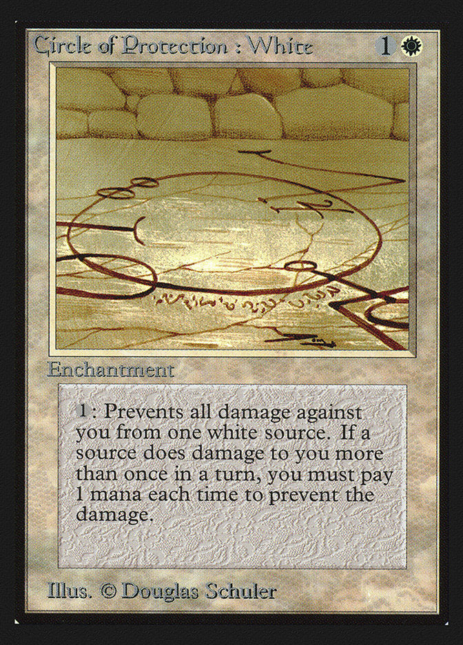 Circle of Protection: White [International Collectors' Edition] | Good Games Cannington