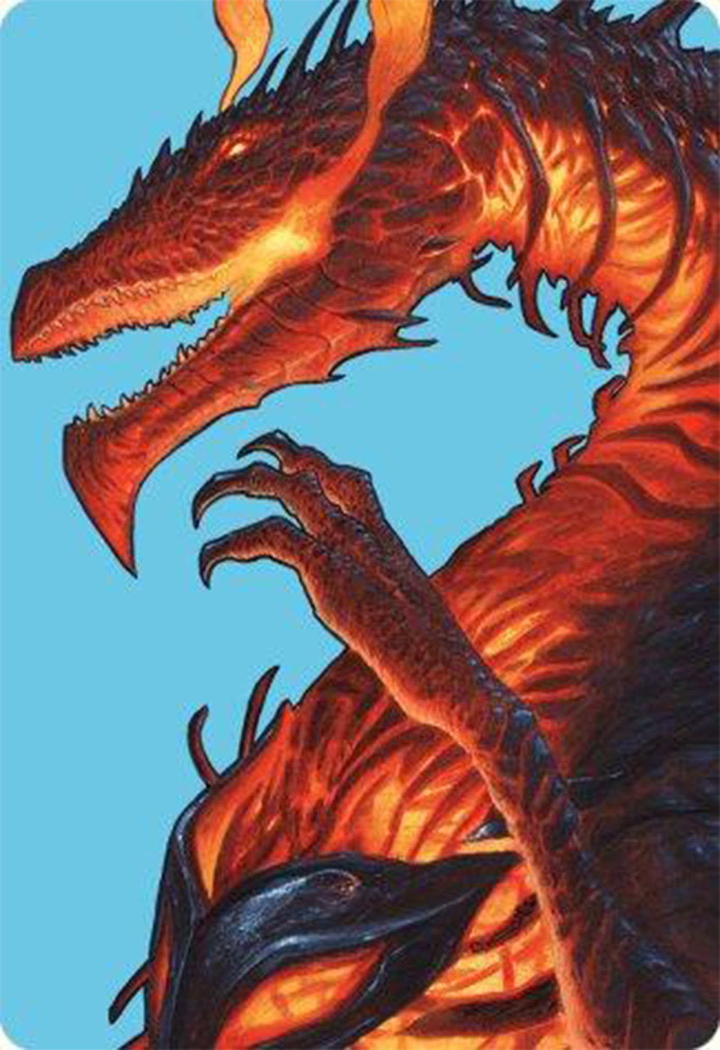 Herigast, Erupting Nullkite Art Card [Modern Horizons 3 Art Series] | Good Games Cannington