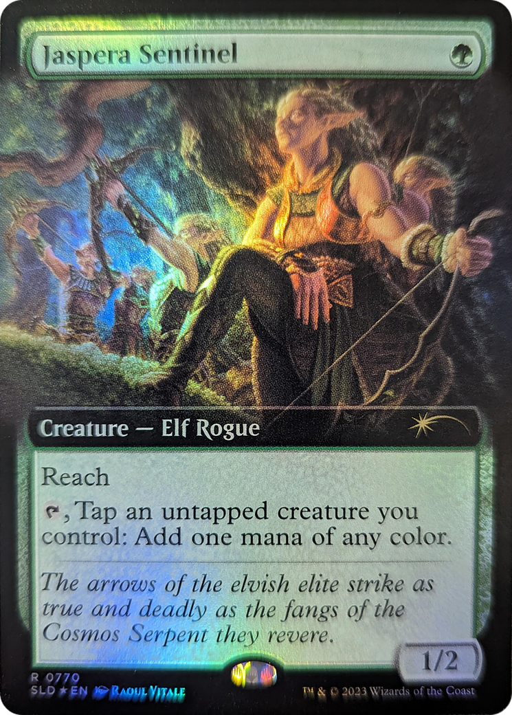 Jaspera Sentinel (Extended Art) [Secret Lair Drop Series] | Good Games Cannington