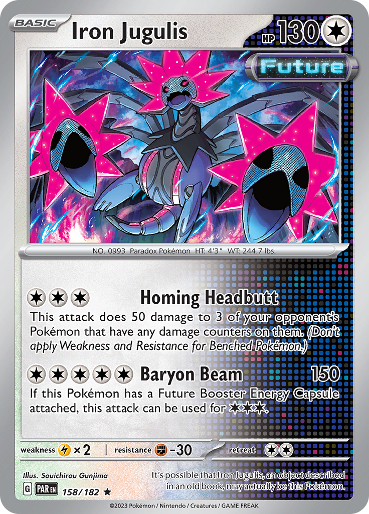 Iron Jugulis (158/182) [Scarlet & Violet: Paradox Rift] | Good Games Cannington