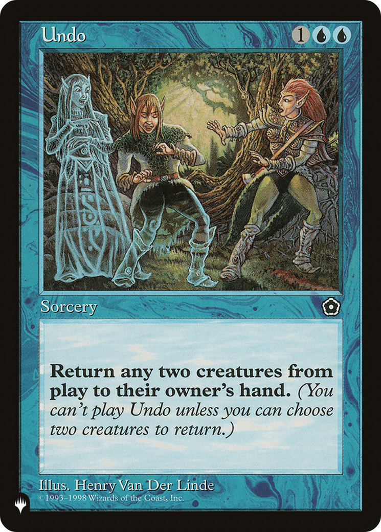 Undo [The List] | Good Games Cannington