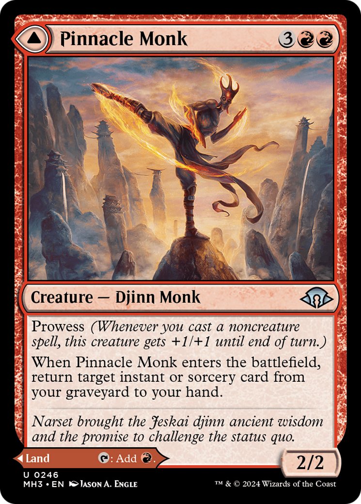 Pinnacle Monk [Modern Horizons 3] | Good Games Cannington