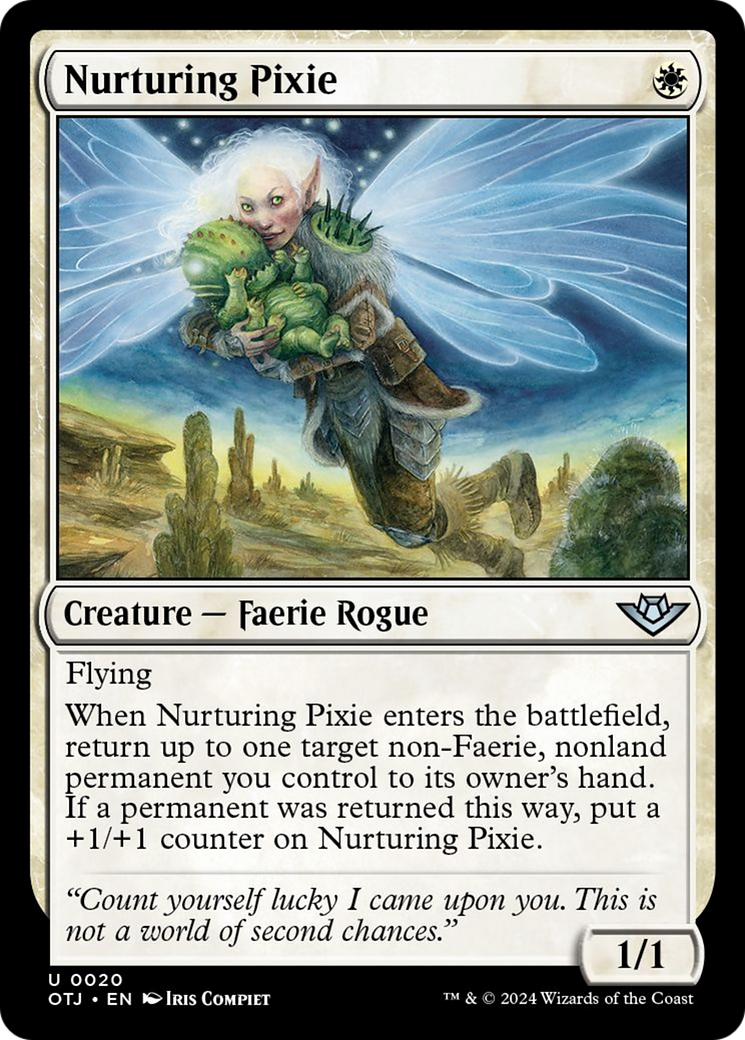 Nurturing Pixie [Outlaws of Thunder Junction] | Good Games Cannington