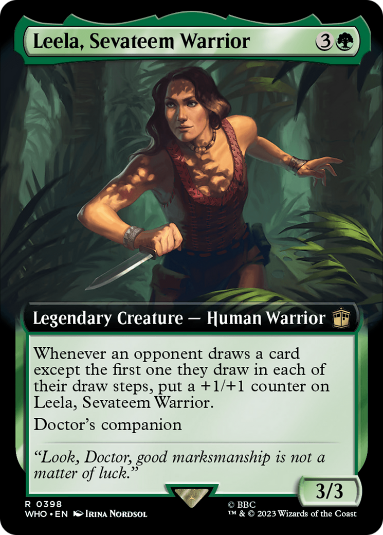 Leela, Sevateem Warrior (Extended Art) [Doctor Who] | Good Games Cannington
