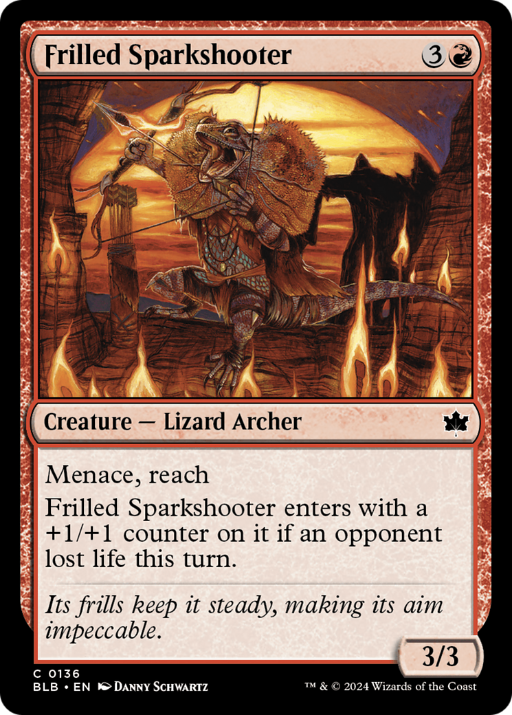 Frilled Sparkshooter [Bloomburrow] | Good Games Cannington