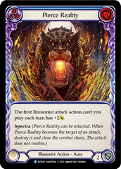 Pierce Reality (Blue) [EVR143] (Everfest)  1st Edition Normal | Good Games Cannington