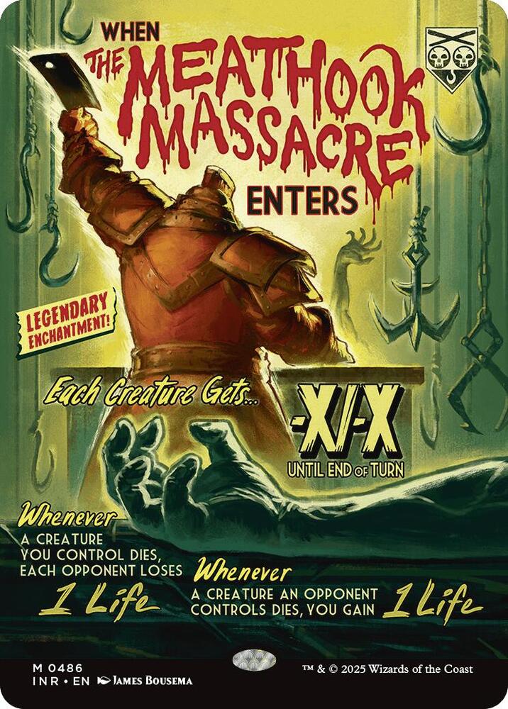 The Meathook Massacre 486/287 (Innistrad Remastered)  - Showcase Foil | Good Games Cannington