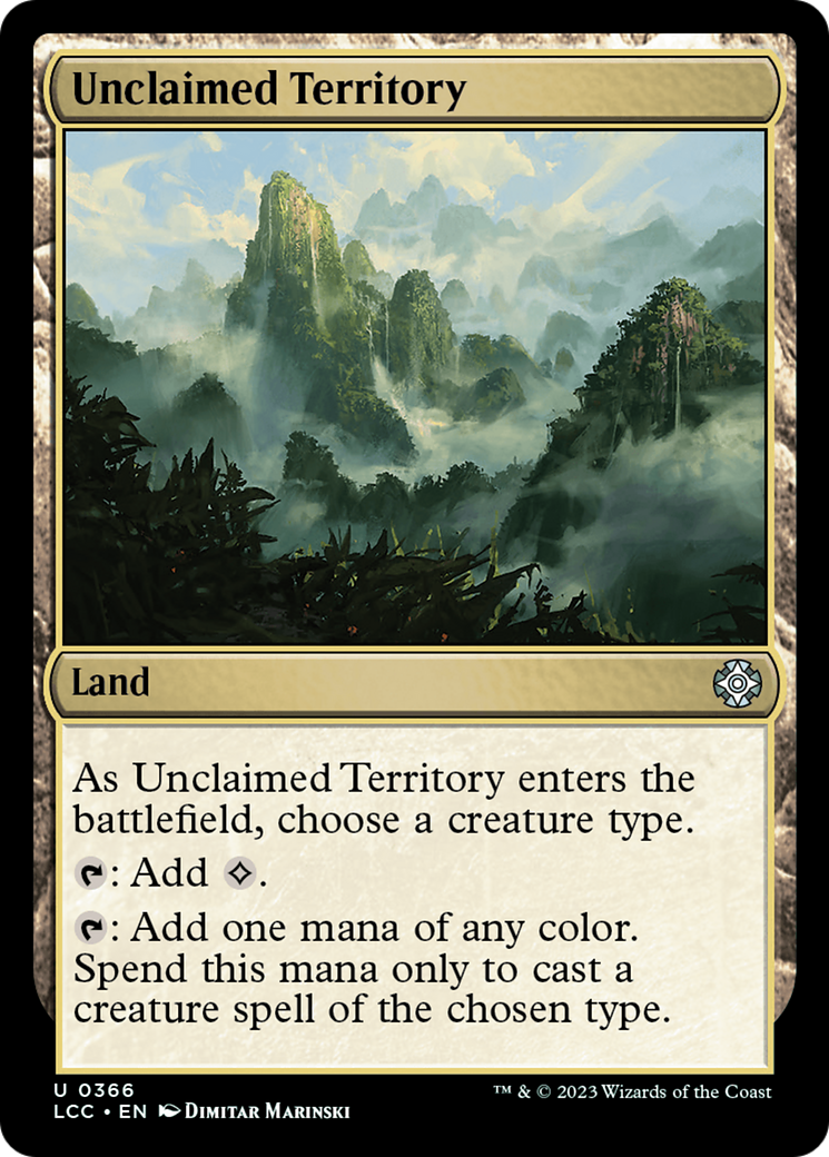 Unclaimed Territory [The Lost Caverns of Ixalan Commander] | Good Games Cannington