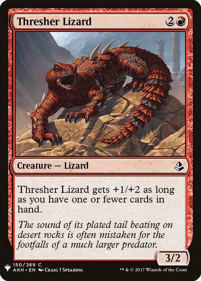 Thresher Lizard [Mystery Booster] | Good Games Cannington